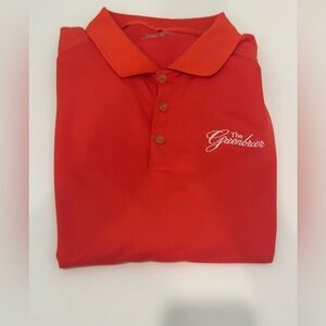 Nike Golf Men’s Orange Polo - Large